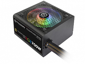 Блок питания Thermaltake Toughpower GX1 RGB 700W (PS-TPD-0700NHFAGE-1) v.2.4,A.PFS,80 Plus Gold,Fan 12 cm,Retail 