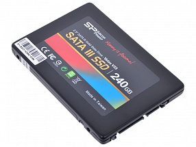 Твердотельный накопитель SSD 2.5" 240 Gb Silicon Power SATA III V55 + Desktop kit (R556/W480MB/s) (SP240GBSS3V55S25)