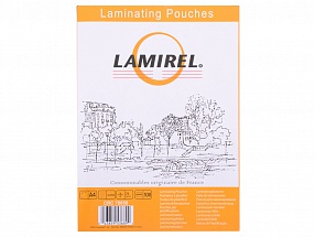 Пленка для ламинирования  Lamirel А4, 75мкм, 100 шт. (LA-78656)