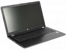 Ноутбук HP 15-bs057ur <1VH55EA> i3-6006U (2.0)/4Gb/500Gb/15.6"HD/Int: Intel HD 520/No ODD/Win10 (Smoke Gray)