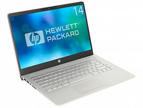 Ноутбук HP Pavilion 14-bf009ur <2CV36EA> i7-7500U (2.7)/8Gb/1TB+128Gb SSD/14.0"FHD/NV 940MX 2Gb/No ODD/Win 10 (Mineral Silver)