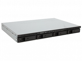 Сетевой накопитель Synology RS816 Сетевой накопитель с 4 отсеками для 3.5” SATA(II) или  2,5” SATA/SSD,