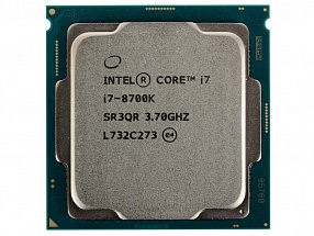 Процессор Intel® Core™ i7-8700K OEM  TPD 95W, 6/12, Base 3.7GHz - Turbo 4.7 GHz, 12Mb, LGA1151 (Coffee Lake) 