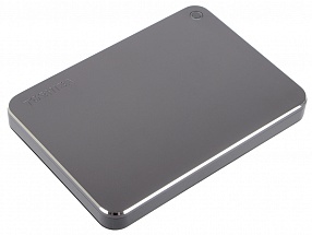 Внешний жесткий диск 1Tb Toshiba Canvio Premium серый (HDTW110EBMAA) 