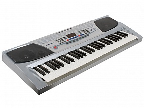 Синтезатор TESLER KB-5410 54 клавиши, 100 тембров, 100 ритмов, 8 демопесен, автоаккомпанемент, 2 обучающие программы, возможность записи произведений