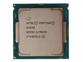 Процессор Intel® Pentium® G4620 OEM <TPD 51W, 2/4, Base 3.70GHz, 3Mb, LGA1151 (Kaby Lake)>