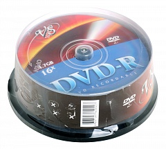 Диски DVD-R 4.7Gb VS 16х  25 шт  Cake Box
