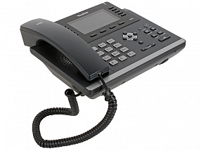 Телефон VoIP Yealink SIP-T46G SIP-телефон,  цветной экран, 6 линий, BLF, PoE, GigE, БЕЗ БП