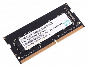 Память SO-DIMM DDR4 4Gb (pc-17000) 2133MHz Apacer Retail AS04GGB13CDTBGH/ES.04G2R.KDH