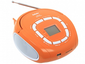 Аудиомагнитола BBK BS05 USB/SD оранжевый 