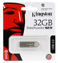 Внешний накопитель 32GB USB Drive  USB 2.0  Kingston DTSE9 (DTSE9H/32GB)