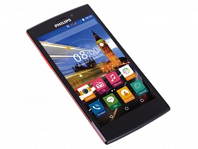 Смартфон Philips S337 (Black+Red) 2Sim/ 5" 854 x 480/8Гб/5Мп/3G/Android 5.1/2000 мАч