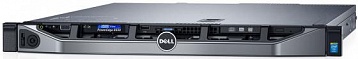 Сервер Dell PowerEdge R330 E3-1230v6, 1x16GB, no HDD (up 8x2.5 HotPlug), SAS3 H330 (RAID 0-50), DVDRW, 2x1GbE, iD8 Ent, 1x 350W (up 2), Rails,3Y NBD 