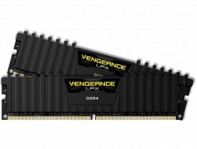 Память DDR4 2x4Gb 2666MHz Corsair Vengeance C16 Ret CMK8GX4M2A2666C16