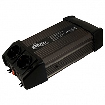 Инвертор авто RITMIX RPI-8001 (2 USB порта 5 В, Вых мощ. макс. - 800 Вт, защита от низкого/высокого напряжения, подкл. к аккумулятору авто.)