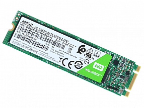 Твердотельный накопитель SSD M.2 480Gb WDS480G2G0B 3D NAND, TLC,SATA III 