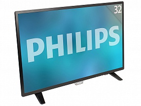 Телевизор LED 32" Philips 32PHT4001/60 черный/HD READY/200Hz/DVB-T/DVB-T2/DVB-C/USB (RUS)
