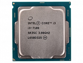 Процессор Intel® Core™ i3-7100 OEM  TPD 51W, 2/4, Base 3.9GHz, 3Mb, LGA1151 (Kaby Lake) 