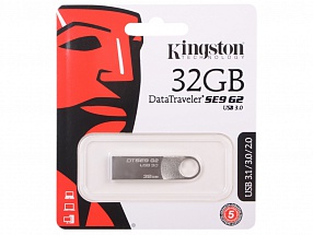 Внешний накопитель 32GB USB Drive  USB 3.0  Kingston DTSE9G2 (DTSE9G2/32GB)