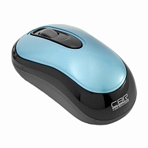 Мышь CBR CM-150 Blue, оптика, 1200dpi, глянец, мини, USB 