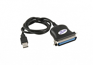 Кабель-адаптер USB Am - LPT C36M Orient ULB-201N18 (для подключения принтера), длина 1.8м