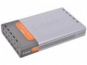 Коммутатор D-Link Switch DES-1008F Коммутатор с 7 портами 10/100Base-TX + 1 портом 100BASE-FX