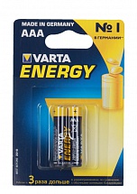 Батарейки VARTA Energy AAA блистер 2 (рус)  04103213412