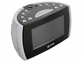 Радиочасы VITEK VT-3505 (SR) LCD-экран, АМ/FM