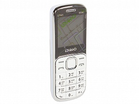 Мобильный телефон LEXAND MINI LPH3 (белый) 2SIM, радио, microSD, bluetooth