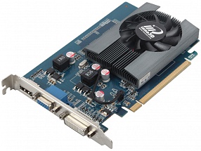 Видеокарта 4Gb <PCI-E> Inno3D GT730 c CUDA <GFGT730, GDDR3, 128 bit, HDCP, DVI, HDMI, Retail>