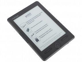 Электронная книга Gmini MagicBook W6LHD , экран 6", E-Ink HD с подсветкой, 1024x758, 4Gb, microSD, Чехол