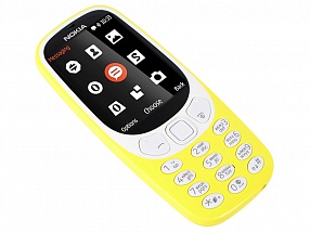 Мобильный телефон Nokia 3310 DS Yellow MediaTek MT6260С/16 Mb/16 Mb/2.4" (320 x 240)/DualSim/BT 3.0/Nokia Series 30+