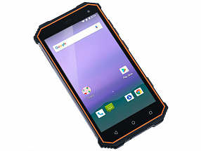 Защищенный Смартфон Ginzzu RS8502 (черный/оранж) MediaTek MT6739 (1.5)/32 Gb/3 Gb/5" (1280x720)/DualSim/3G/4G/BT/Android 8.1