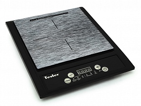Плитка индукционная TESLER PI-13, 200-2000 Вт., цифровой дисплей, прочная поверхность из стеклокерамики, 7 режимов нагрева