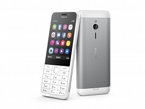 Мобильный телефон Nokia 230 SS белый 2.8" 