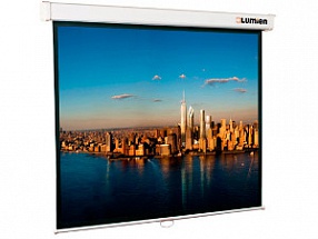 [LMC-100112] Экран с электроприводом Lumien Master Control 305x406 см (196") Matte White FiberGlass черн. кайма по периметру