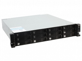 Сетевой накопитель QNAP TVS-1271U-RP-i3-8G 12 отсеков для HDD, стоечное исполнение, два блока питания. ntel Core i3-4150 3.5 ГГц, 8ГБ.
