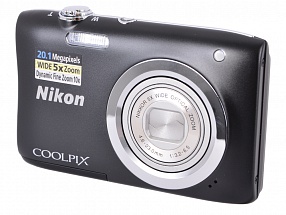 Фотоаппарат Nikon Coolpix A100 Black <20.1Mp, 5x zoom, SD, USB, 2.6"> 