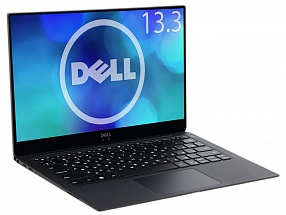 Ноутбук Dell XPS 13 i7-8550U(1.8)/8Gb/256Gb SSD/13,3"FHD IPS/Intel UHD 620/no ODD/Backlit/Win10 (9370-7895) Silver