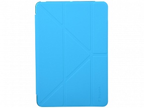 Чехол IT BAGGAGE для планшета iPad Mini Retina/ iPad mini 3 hard case иск.кожа синий + пленка ITIPMINI01-4 
