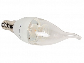 Светодиодная лампа НАНОСВЕТ E14/827 Crystal L218 6.5Вт, свеча на ветру, 5500 лм, Е14, 2700К, Ra80