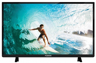 Телевизор LED 28" FUSION FLTV-30B100 Черный, 1366x768 (HD), контрастность 80000:1, яркость 220 Кд/м²