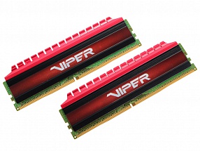 Память DDR4 16Gb 2x8Gb (pc-24000) 3000MHz Patriot Viper4 Red CL16 PV416G300C6K
