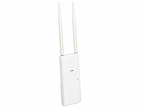 Точка доступа Ubiquiti  UAP-OUTDOOR+ UniFi Outdoor PoE Access Point (2UTP 10/100Mbps, 802.11b/g/n, 300Mbps, 2x5dB)