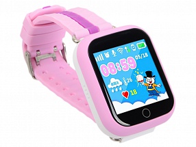 Умные часы детские GiNZZU® GZ-503 pink 1.54" Touch/Геолокация по WI-FI/GPS/LBS/Гео-зоны/Кнопка SOS/nano-SIM