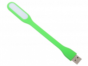 USB лампа подсветки клавиатуры ноутбука LP (зеленый) LED светильник 16,5 см. 6 диодов