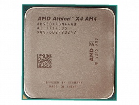 Процессор AMD Athlon X4 950 OEM <65W, 4C/4T, 3.8Gh(Max), 2MB(L2-2MB), AM4> (AD950XAGM44AB)