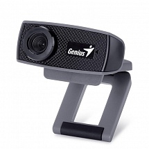 Веб-Камера Genius FaceCam 1000X V2 черный , 720p HD, встроенный микрофон, USB 2.0. 
