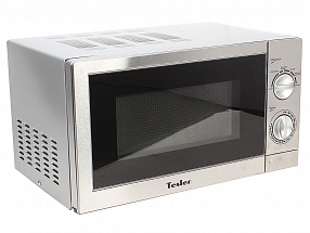 Микроволновая печь TESLER MM-2055, соло, 20л, мех. управ, 700Вт, серебристый