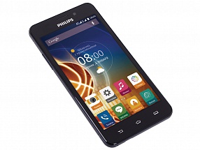 Смартфон Philips V526 LTE Navy 2Sim/ 5"IPS,1280x720/8Гб/13Мп/3G/LTE/GPS/ГЛОНАСС/Android 5.1/5000 мАч